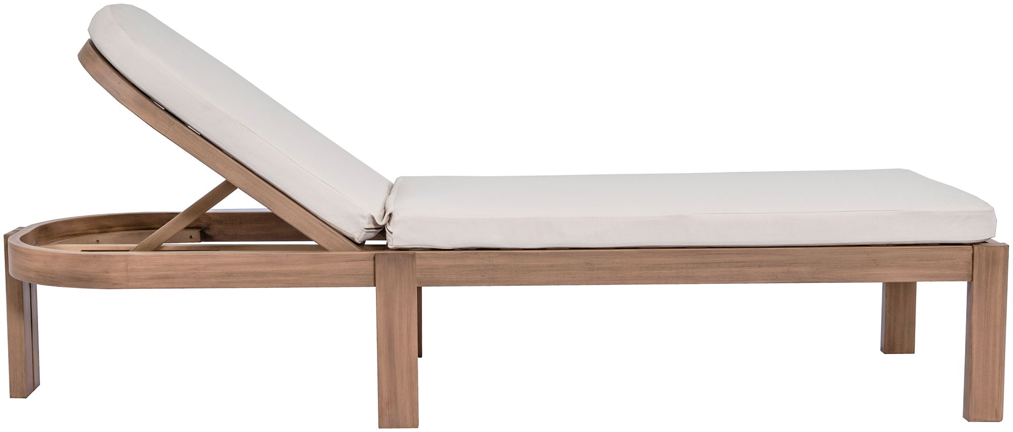 Newport - Water Resistant Fabric Upholstered Outdoor Patio Lounge Chair