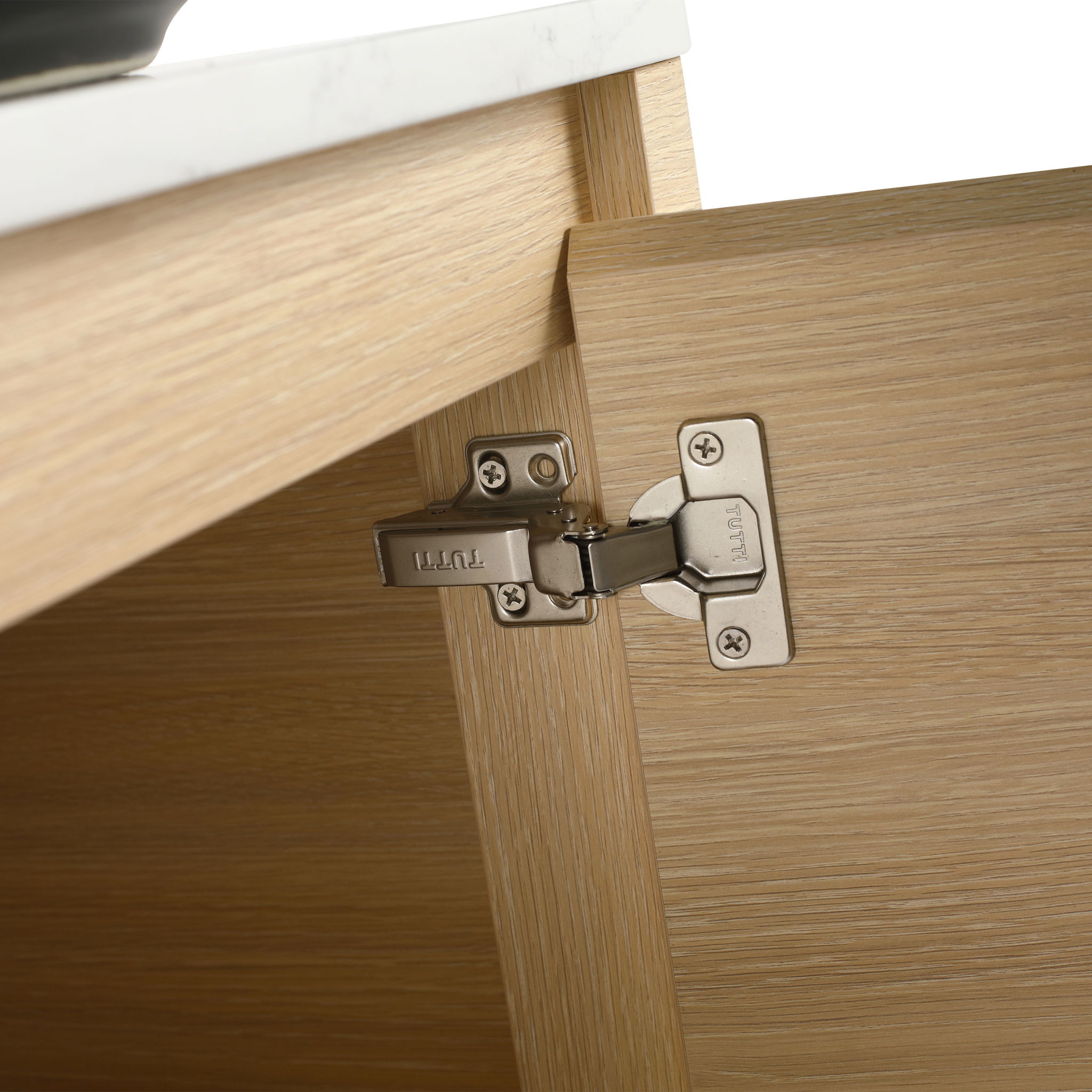 Mounted Bathroom Vanity With Art Sink & 2 Soft Close Doors