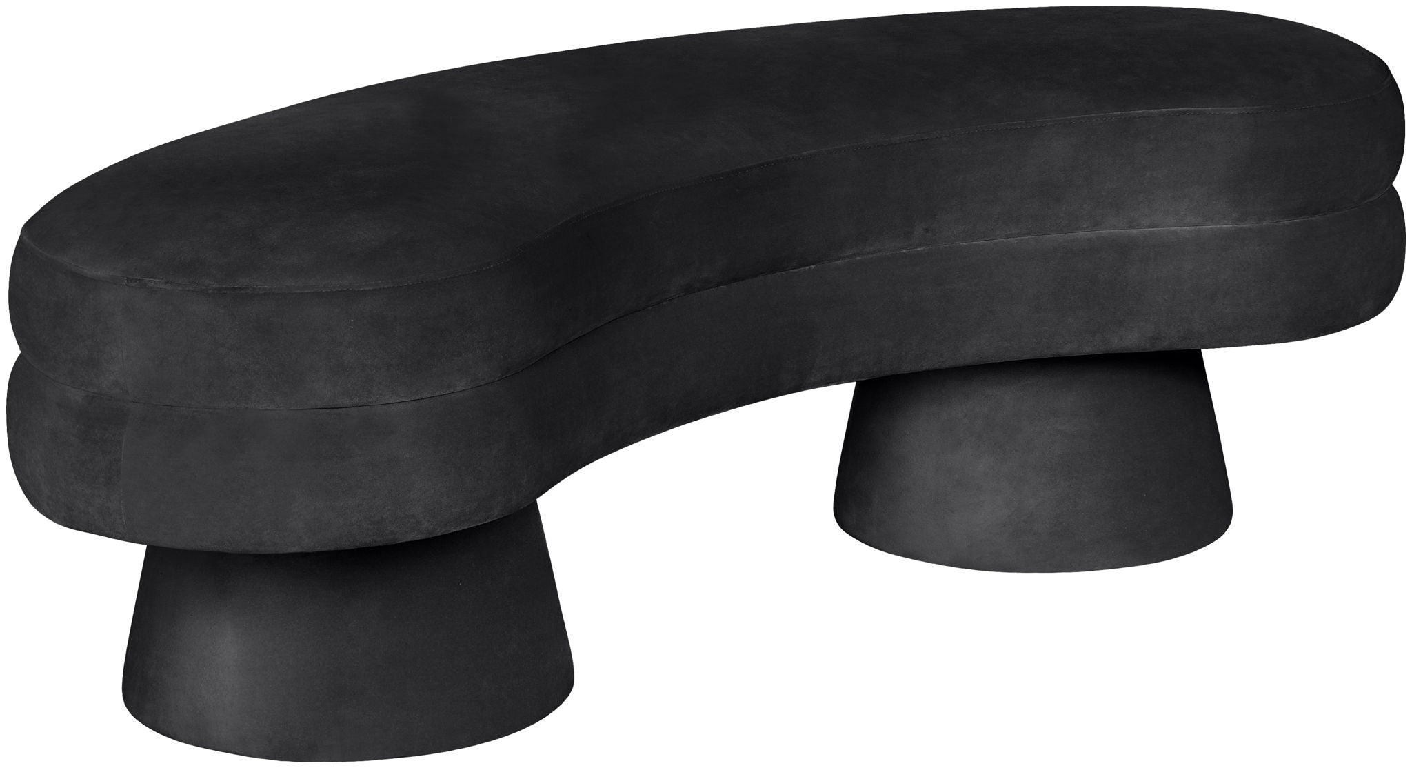 Zenna - Velvet Bench
