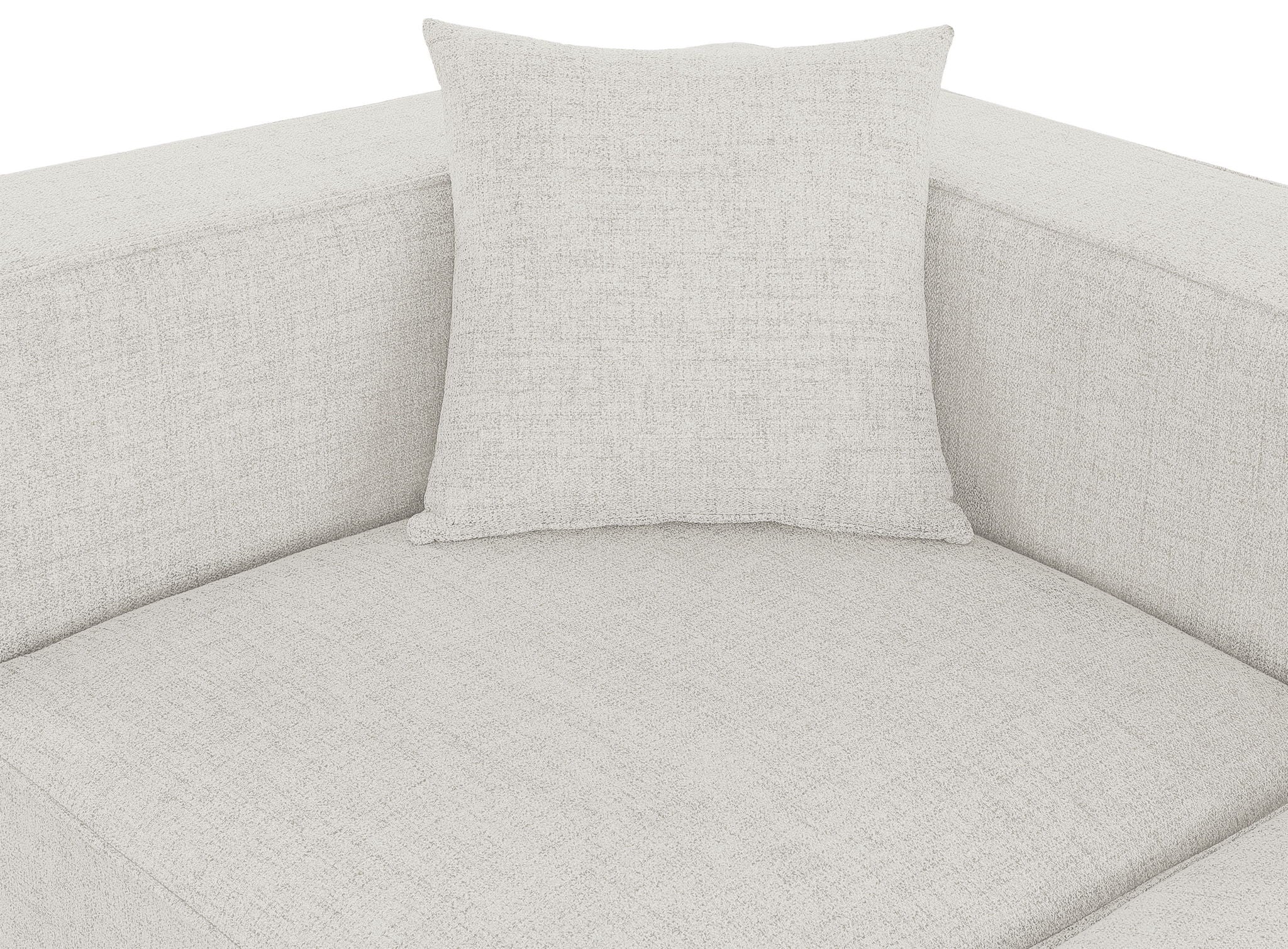 Cube - Linen Modular 4 Seat Sofa
