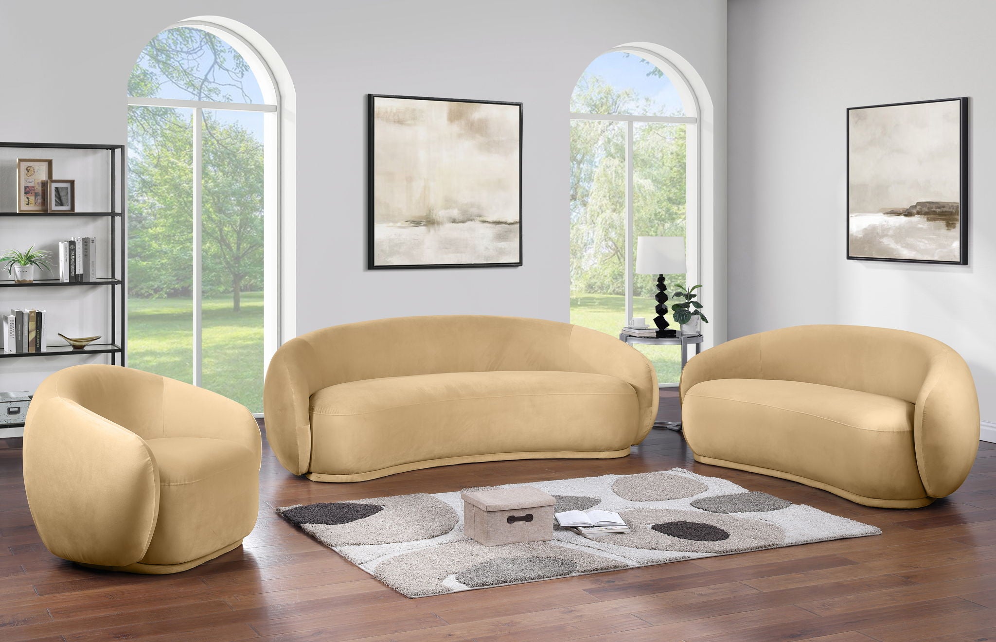 Emery - Velvet Sofa