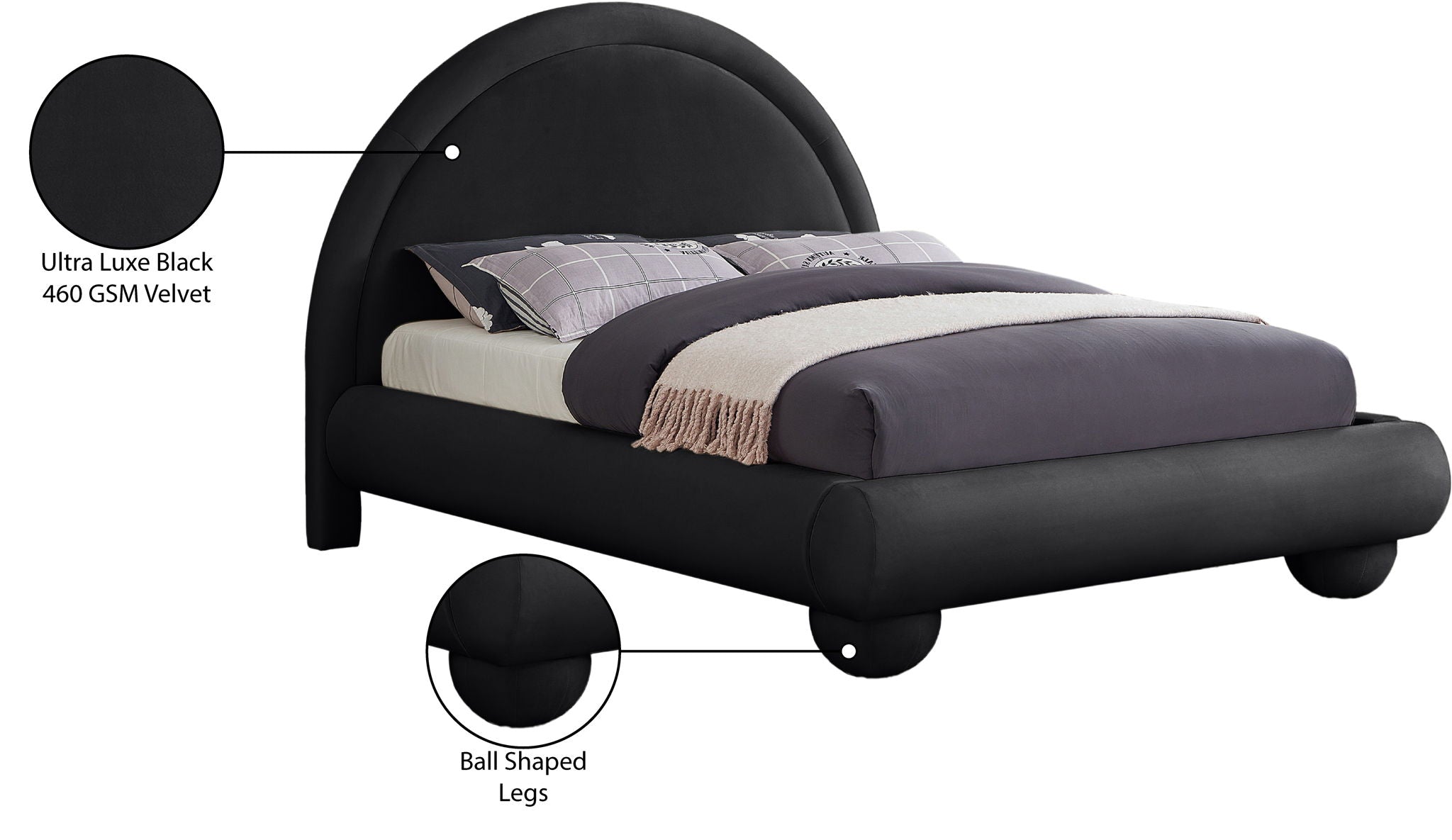 Madrid - Upholstered Bed