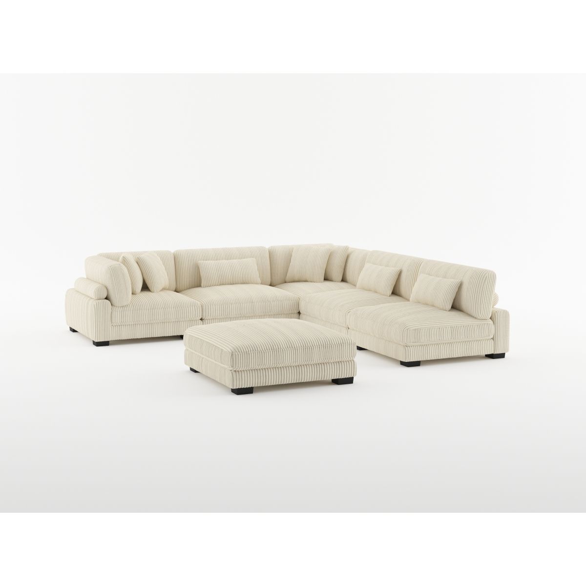 Traverse - Ottoman - Black