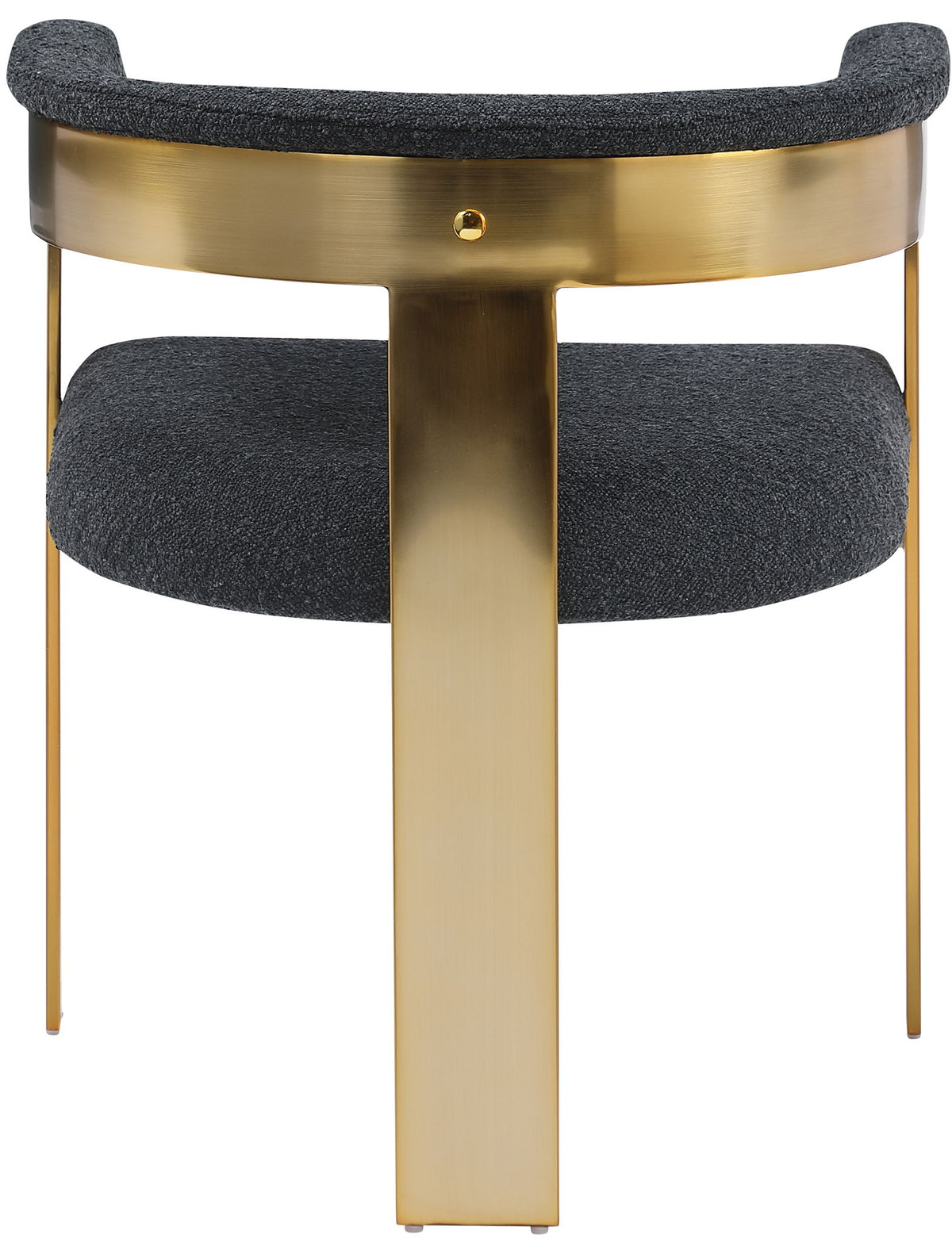 Romeo - Boucle Dining Chair With Gold Base (Set of 2)