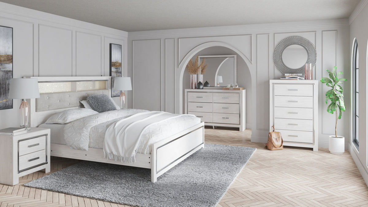 Altyra - Panel Bookcase Bedroom Set
