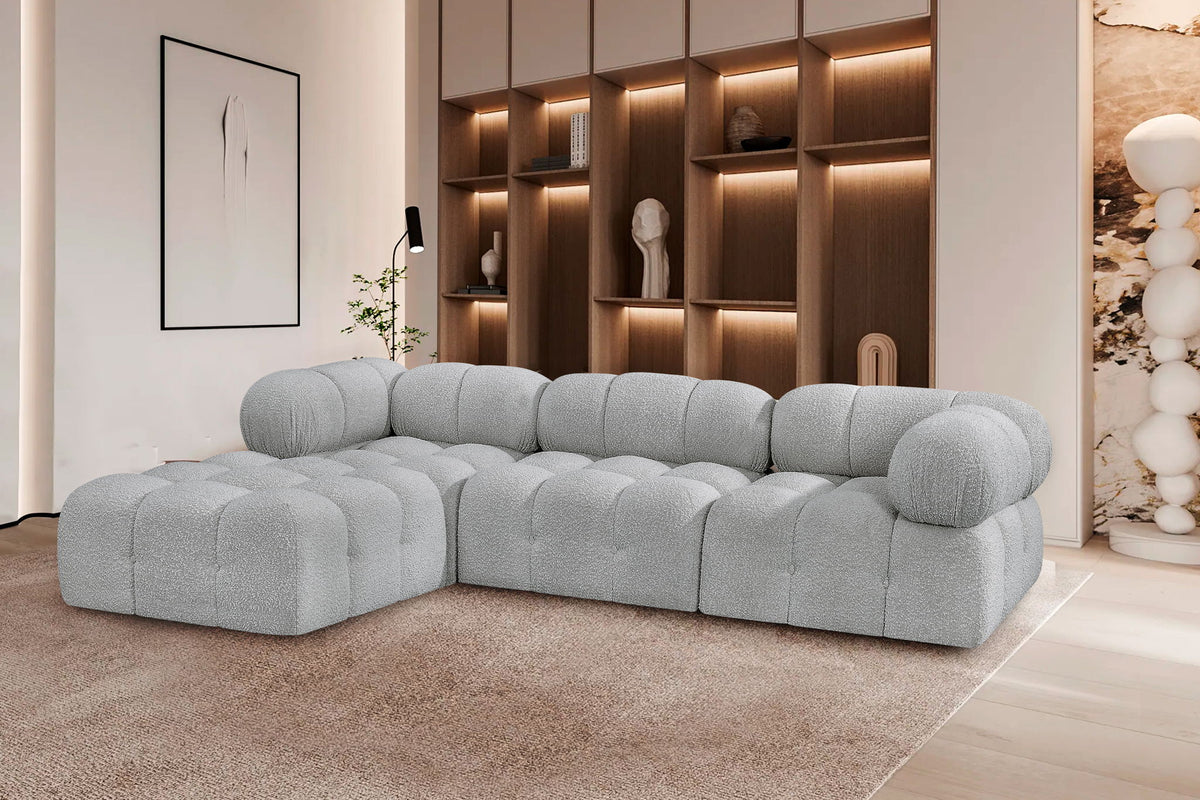 Ames - 4 Piece Fabric Modular Sectional