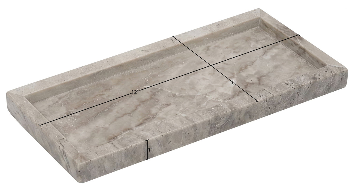 Nolan - Genuine Travertine Tray