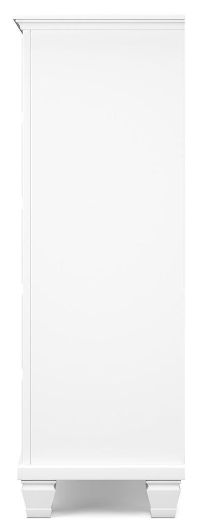 Fortman - Five Drawer Chest - White
