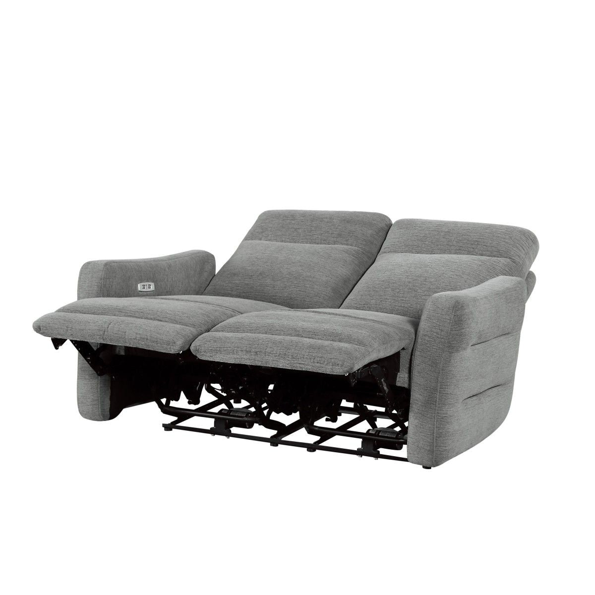 Edition - Power Sofa & Loveseat - Gray