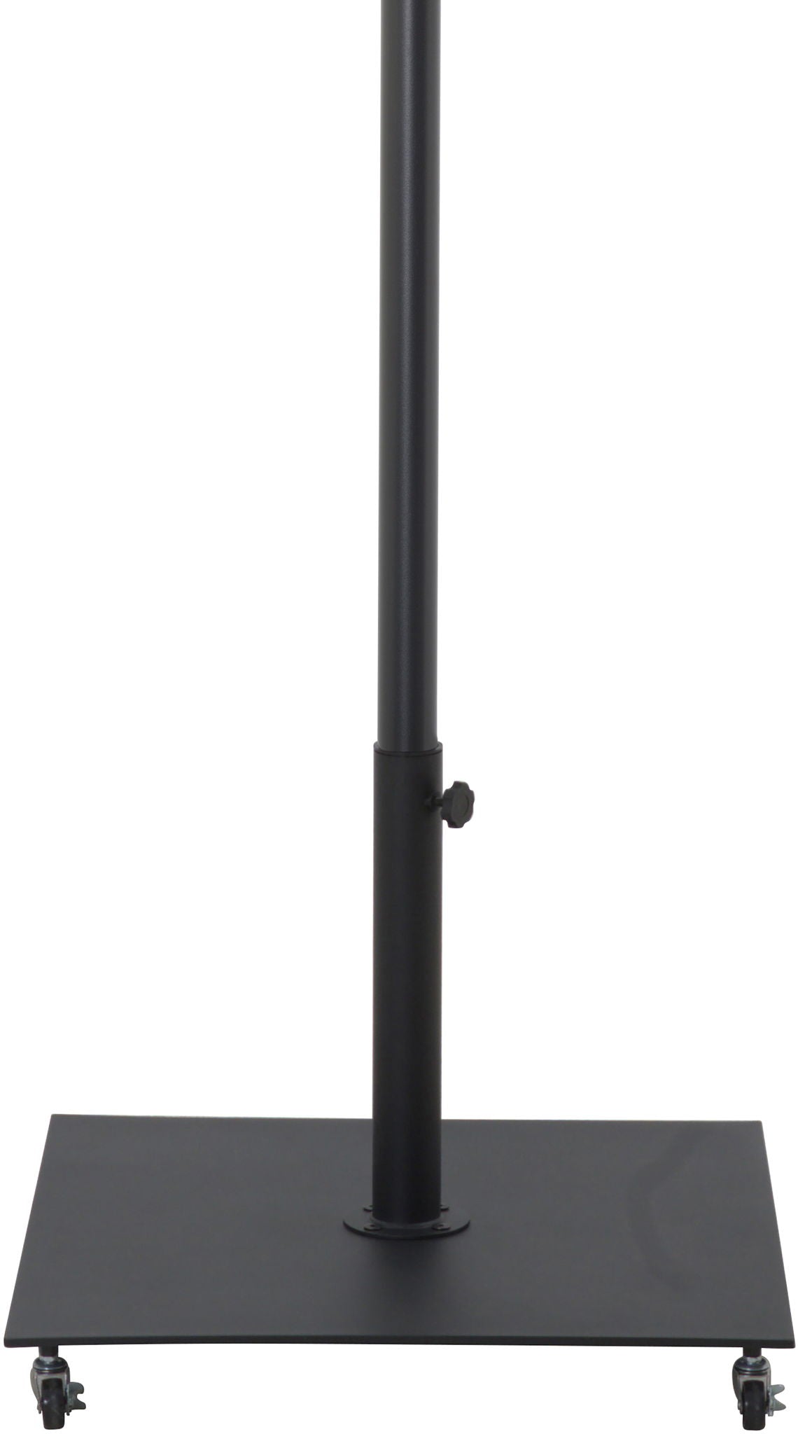 Amalfi - Aluminum Patio Umbrella - Black Base / Black Pole