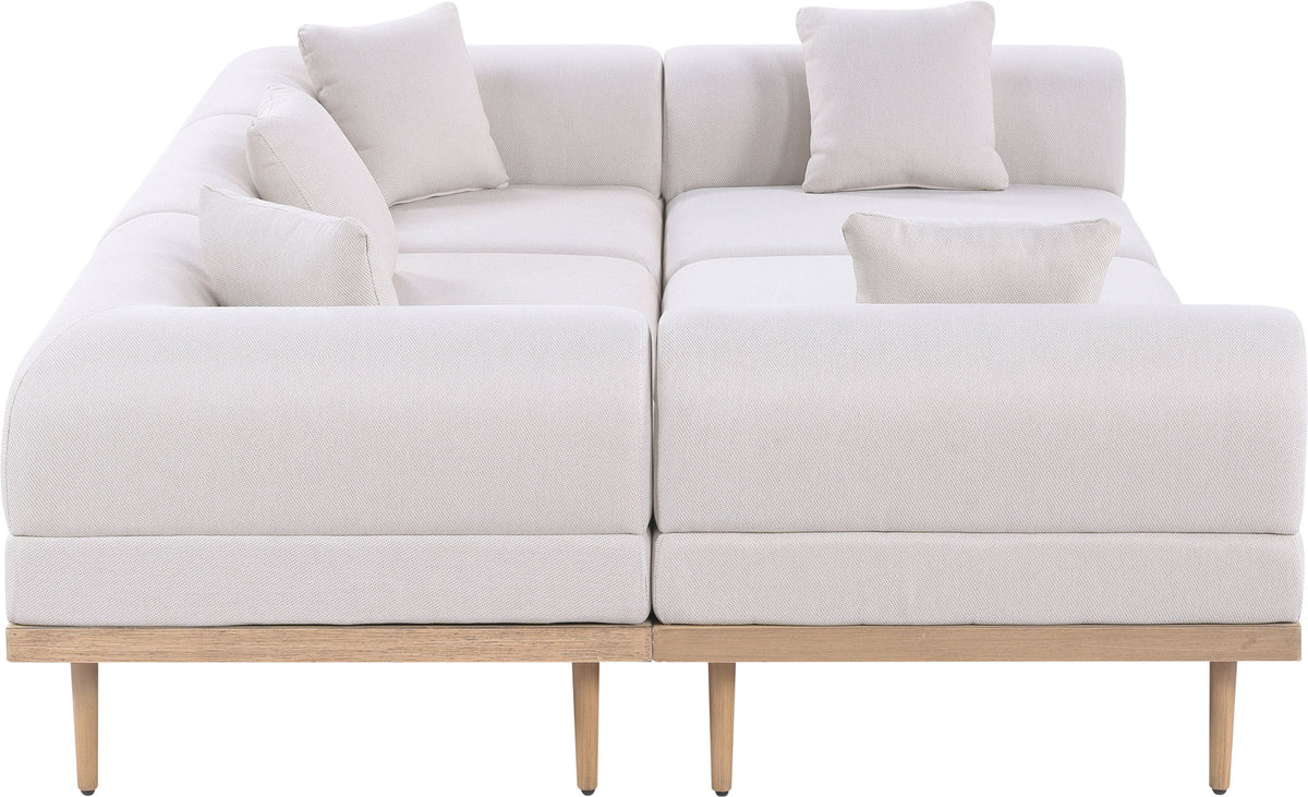 Laguna - 6 Piece 142" Outdoor Patio Modular Sectional