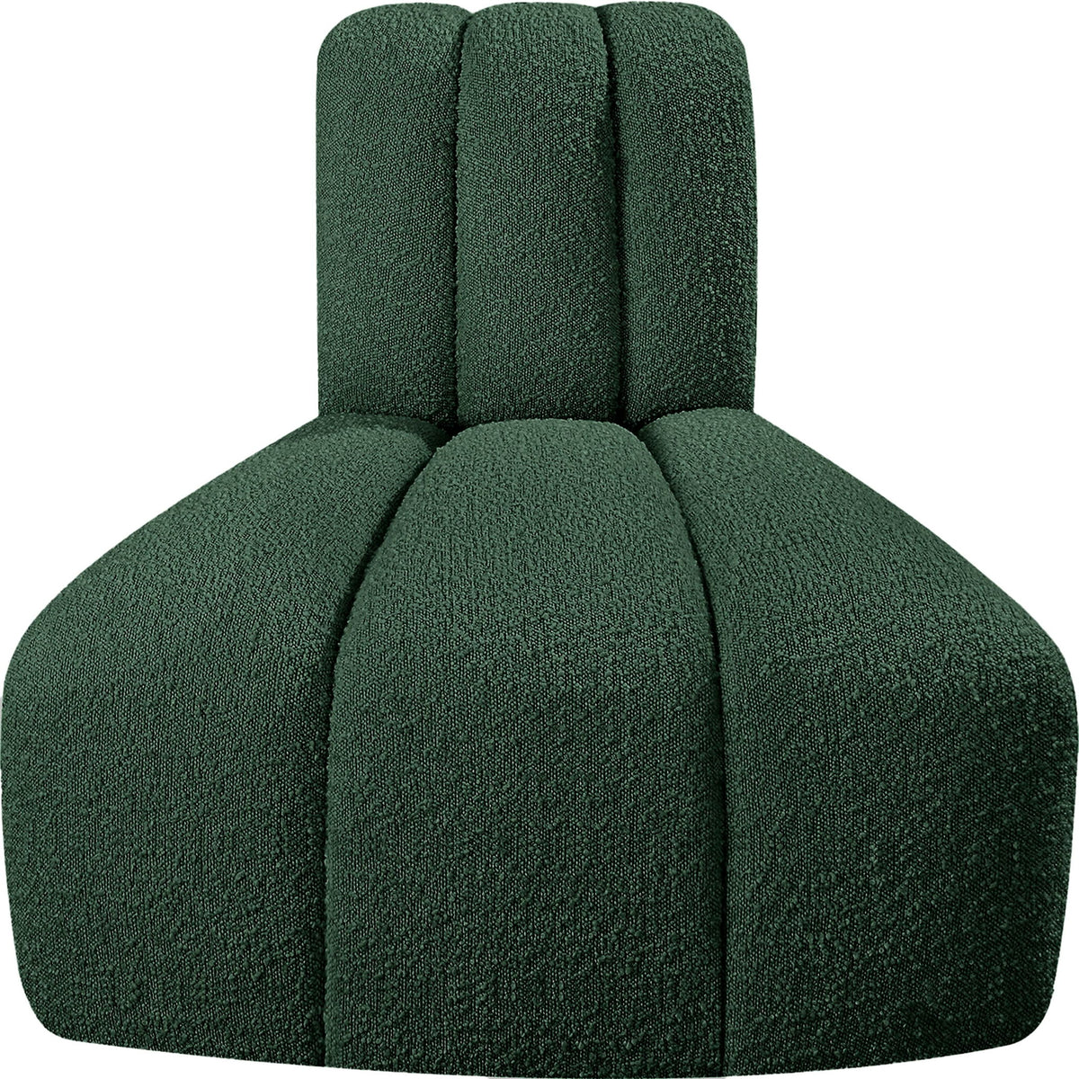Arc - Boucle Fabric Reverse Corner