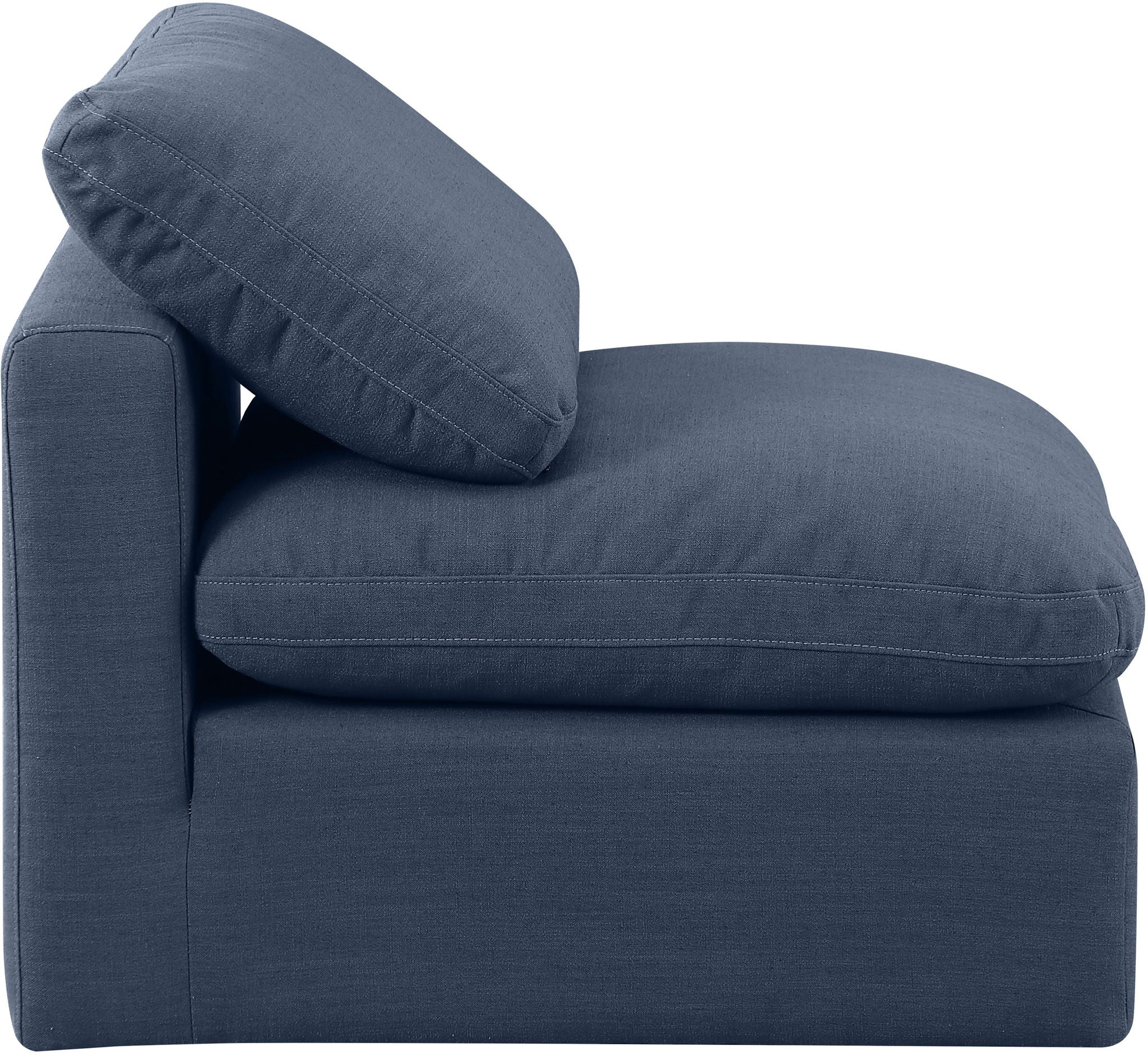 Indulge - Linen Armless Chair