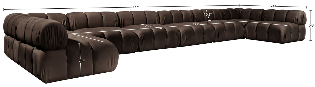Orin - 8 Piece Modular Sectional (6 Modular Chairs, 2 Corner Chairs)