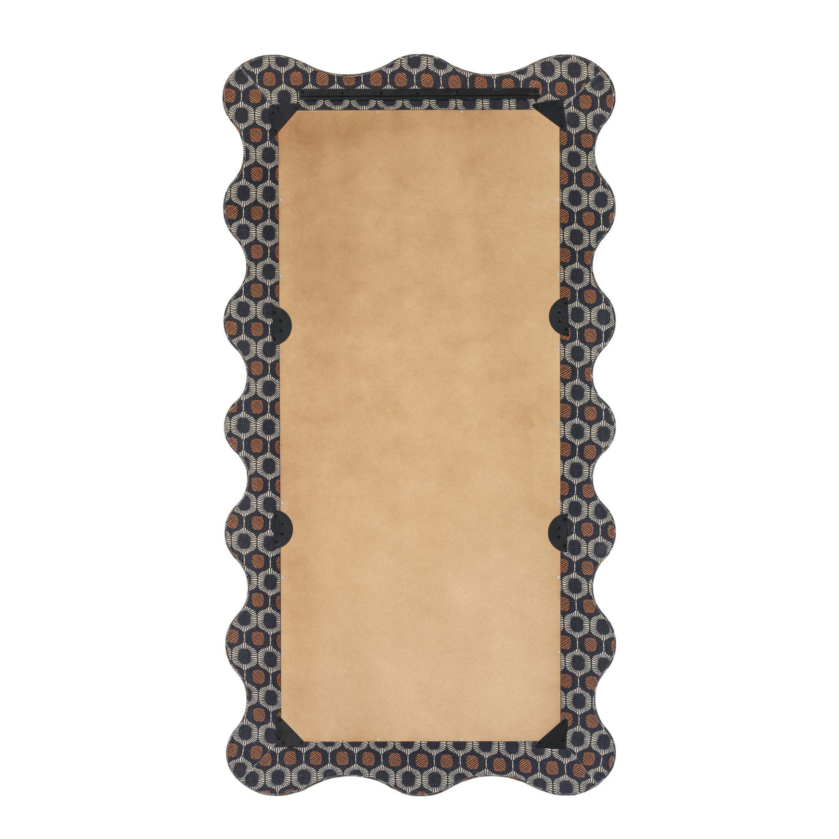 Charlene - 39" x 75" Squiggle Wall Mirror - Biologic Print