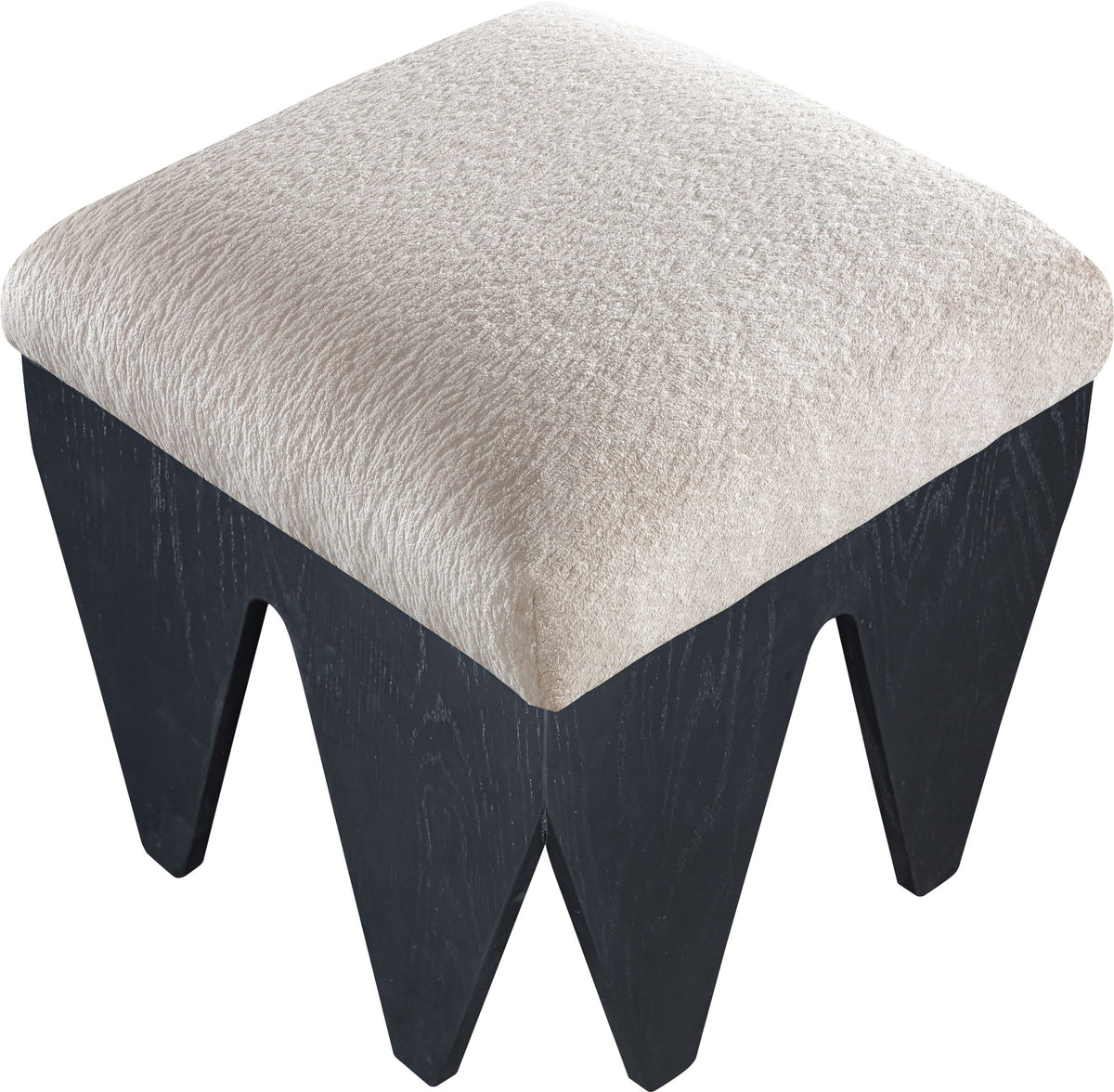 Altair - Fabric Bench - Black Base