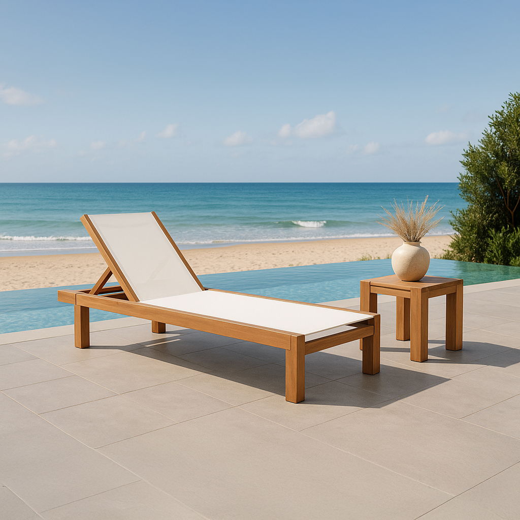 Tulum - Water Resistant Outdoor Patio Lounger