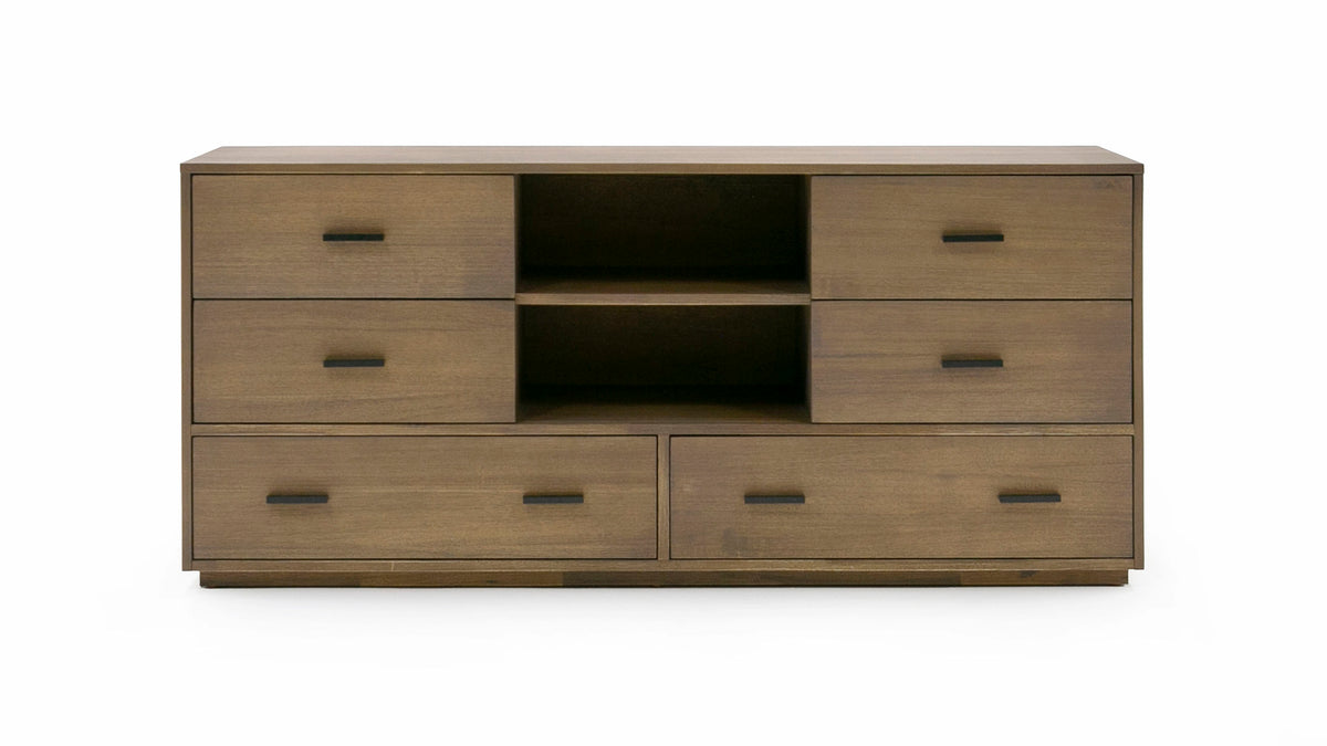 Fantasia - Contemporary Walnut Dresser