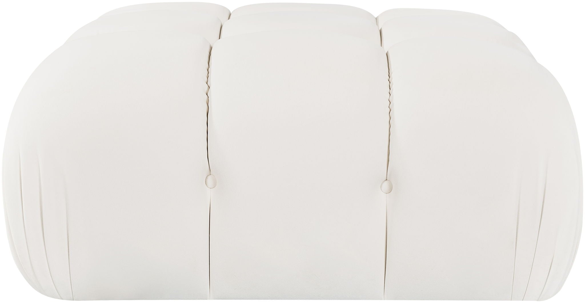 Orin - Velvet Performance Fabric Upholstered Modular Ottoman
