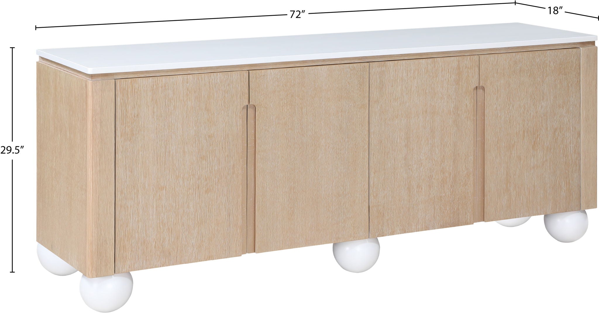 Cardiff - Wood Sideboard / Buffet