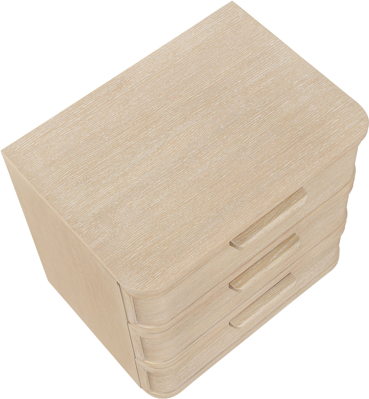 Tiberio - Oak Veneer And Solid Wood Nightstand
