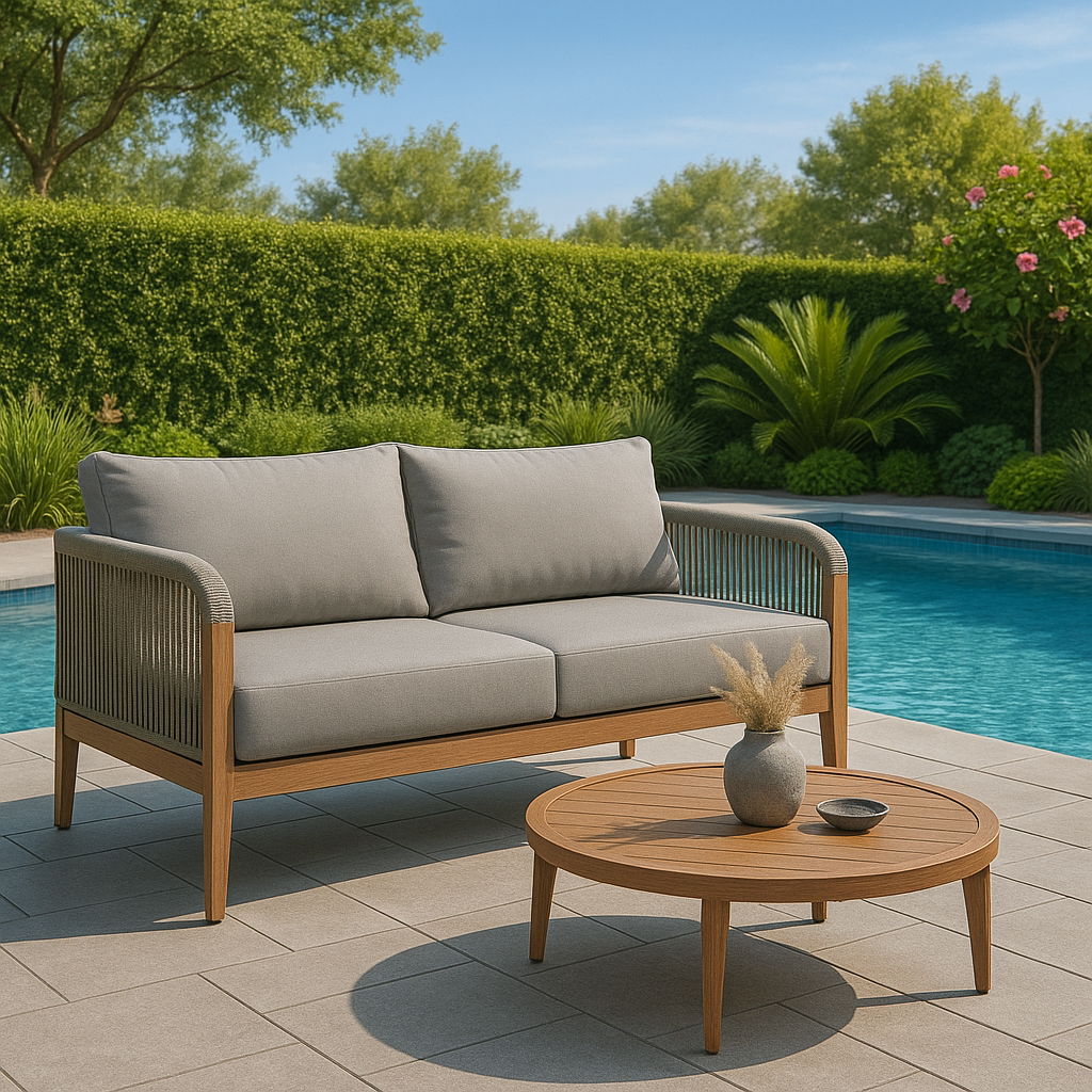 Maui - Water Resistant Outdoor Patio Loveseat