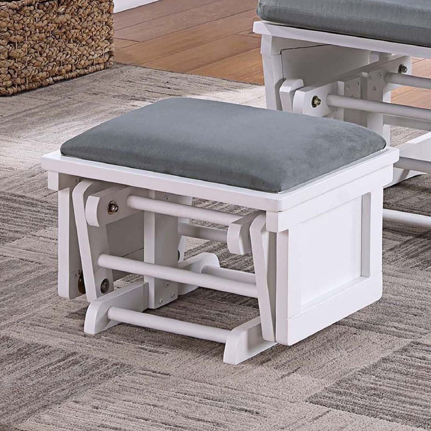 Glider Chair With Ottoman