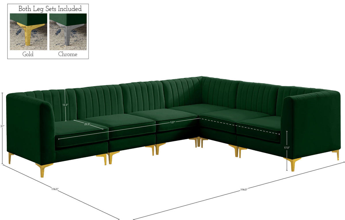 Alina - 6 Piece Sectional