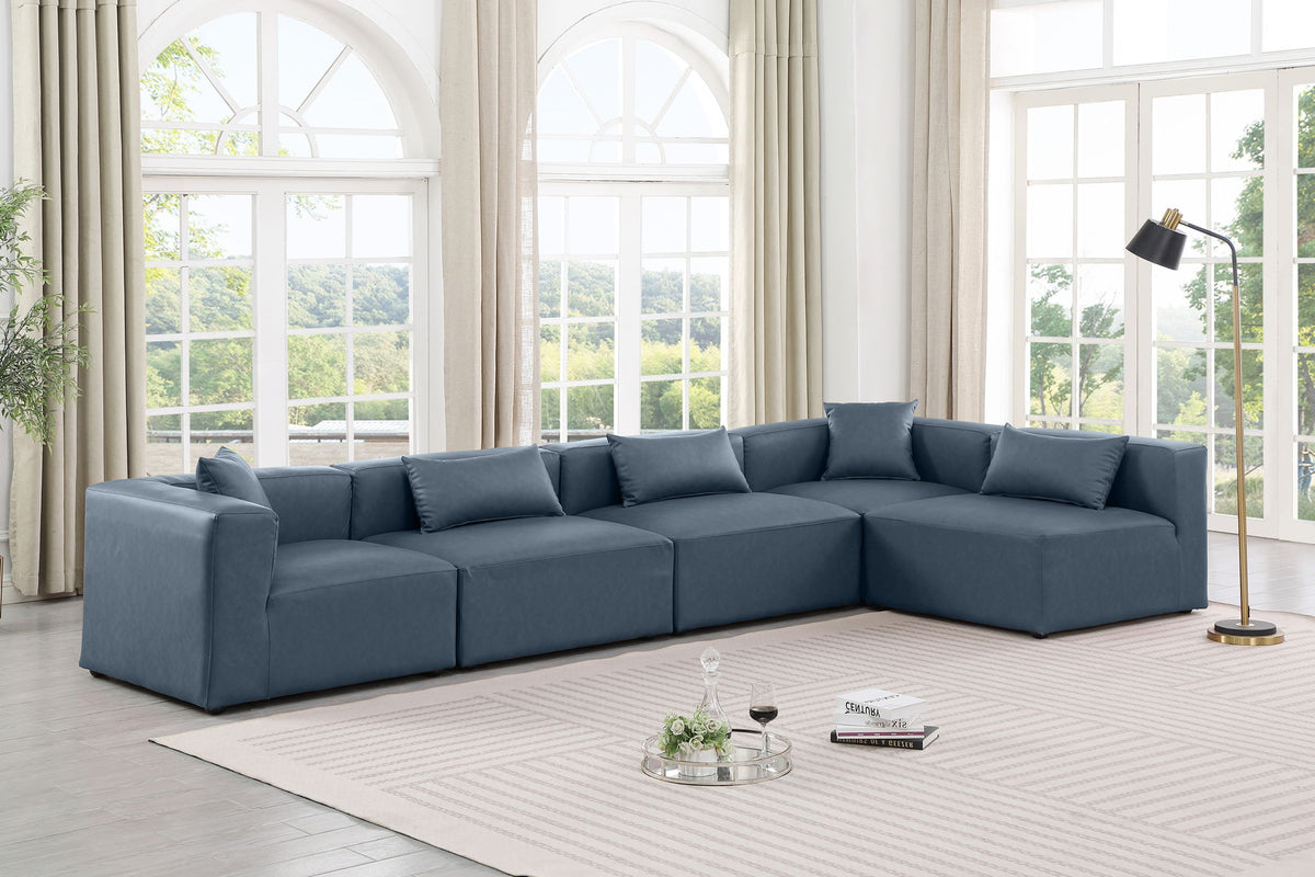Cube - 5 Piece Modular Sectional