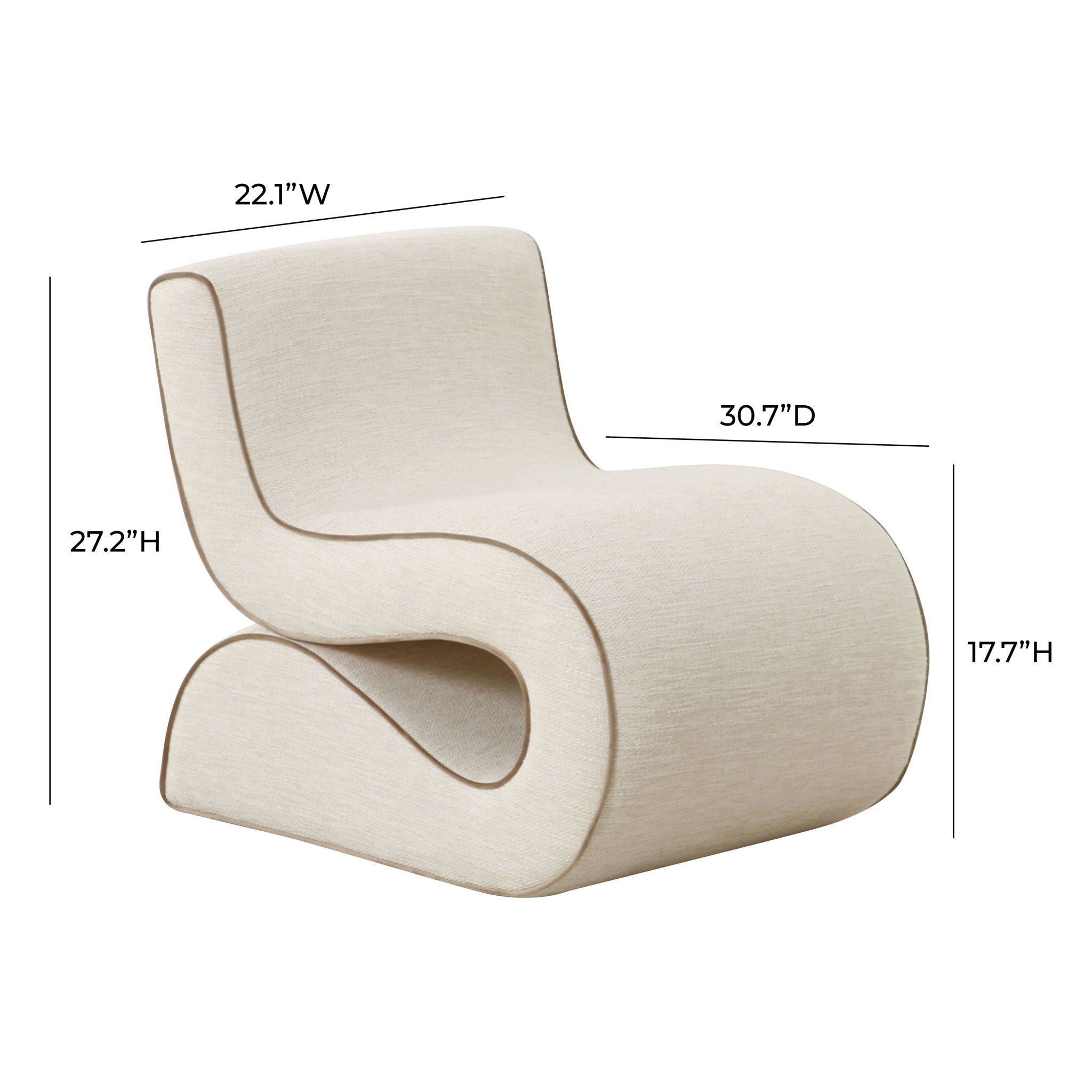 Senna - Basketweave Accent Chair