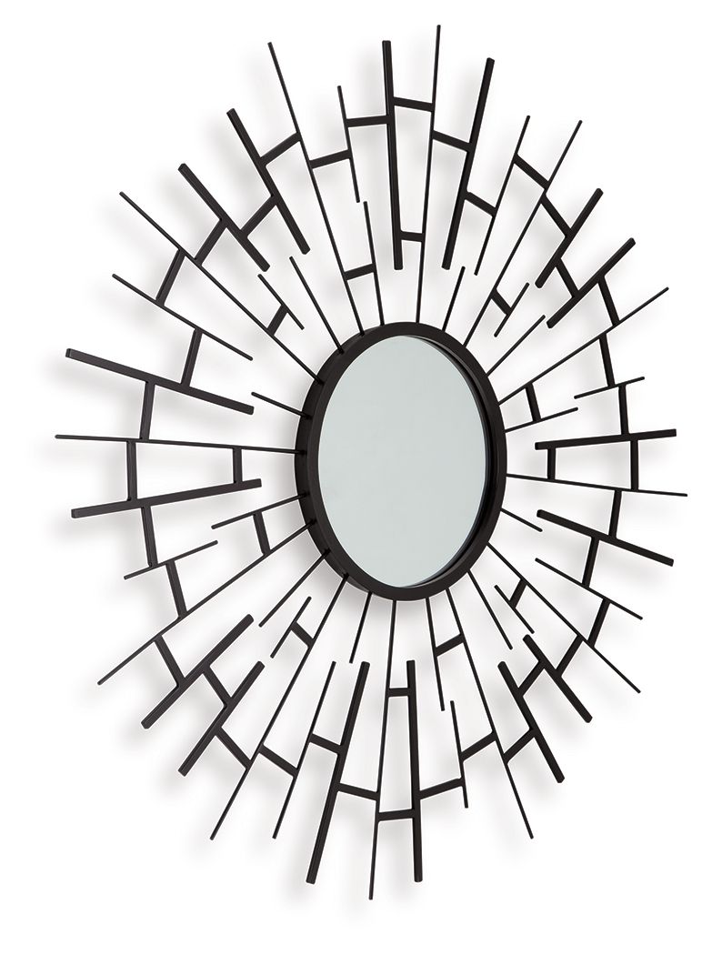 Garrenworth - Accent Mirror - Black