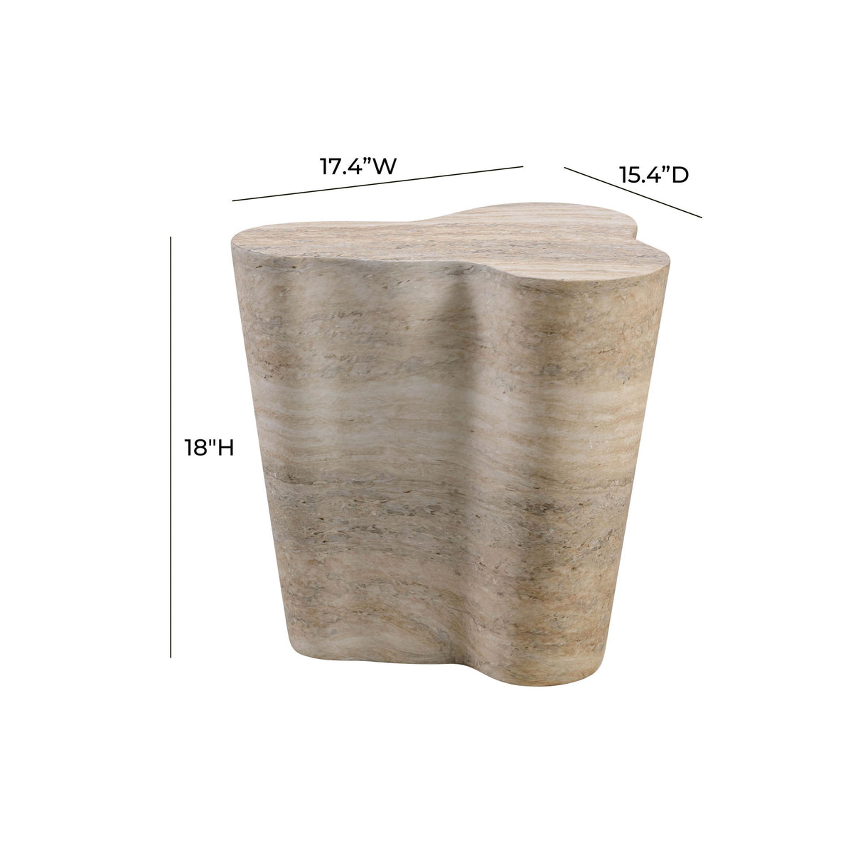Slab - Short Side Table