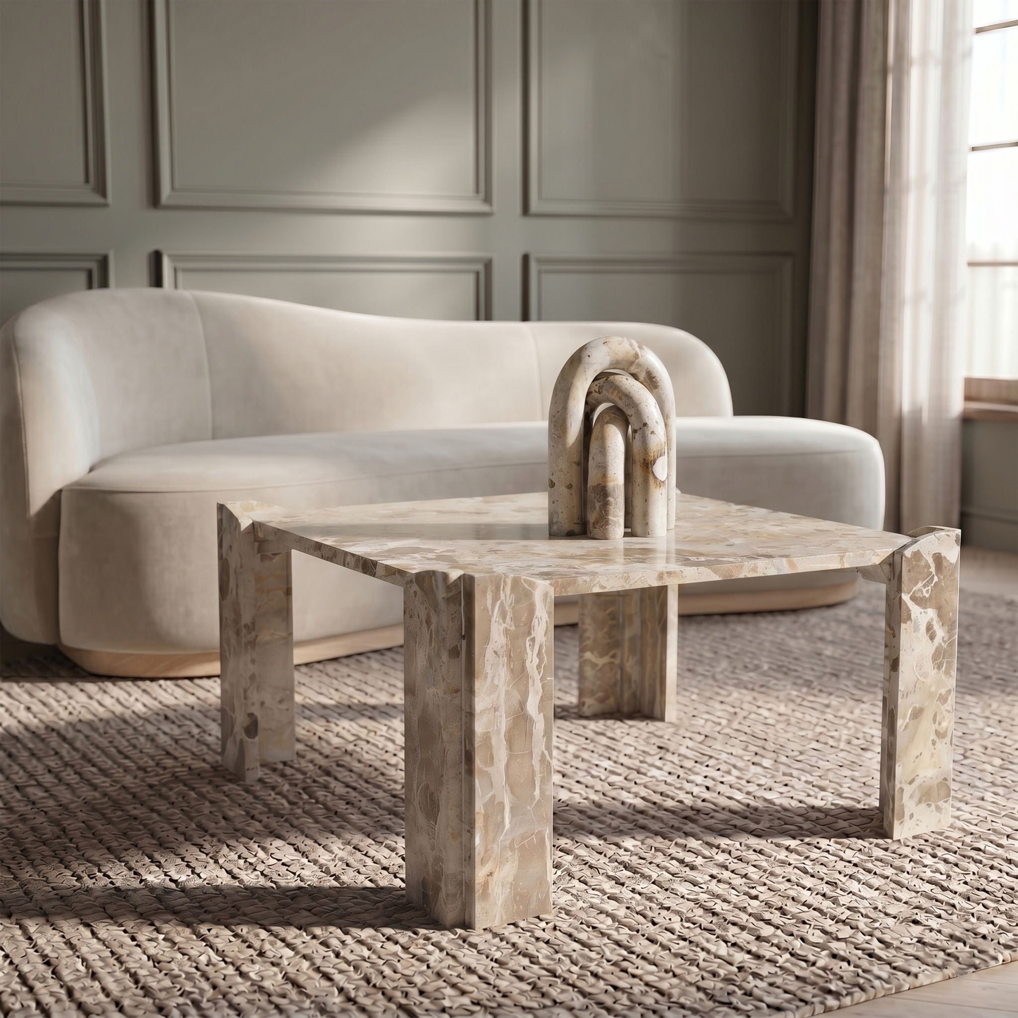 Ravello - Genuine Marble Table
