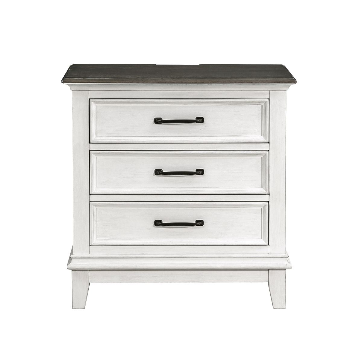Chesterton - Nightstand - White / Brown