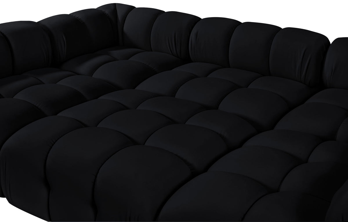 Orin - Velvet 6 Piece Modular Sectional