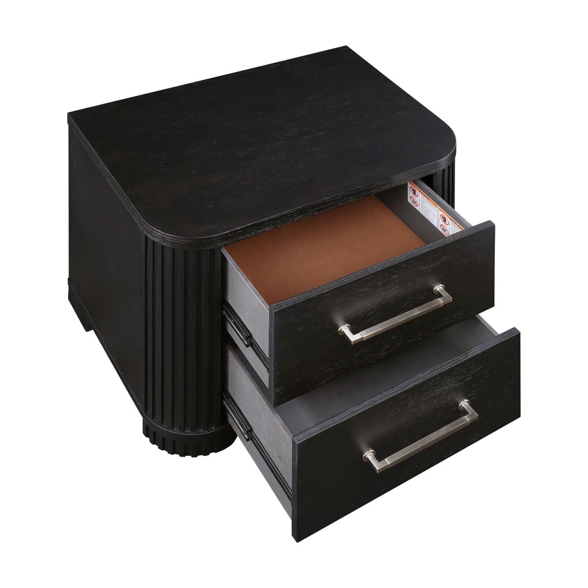 Gilbert - Nightstand - Charcoal