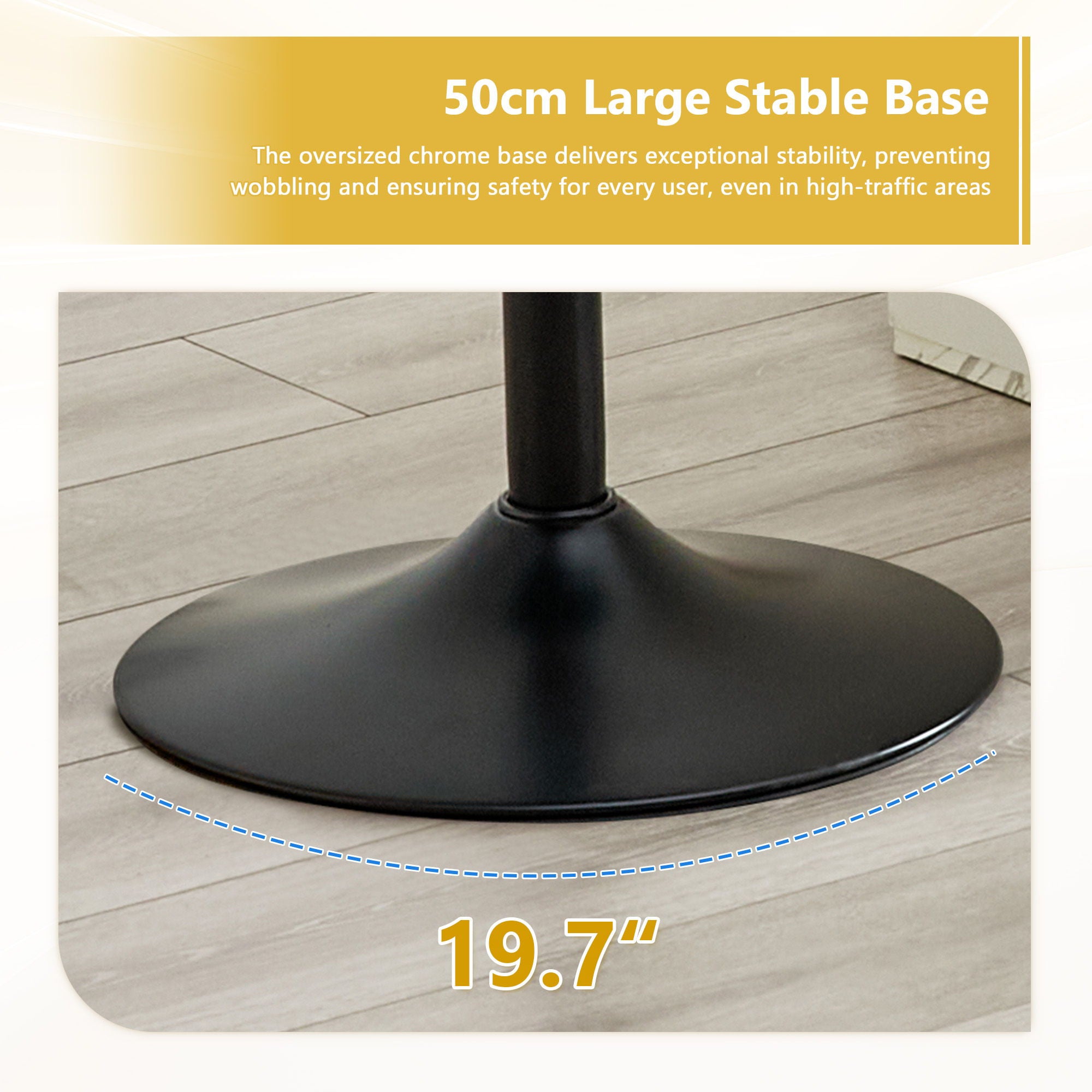 Adjustable Swivel Bar Chair