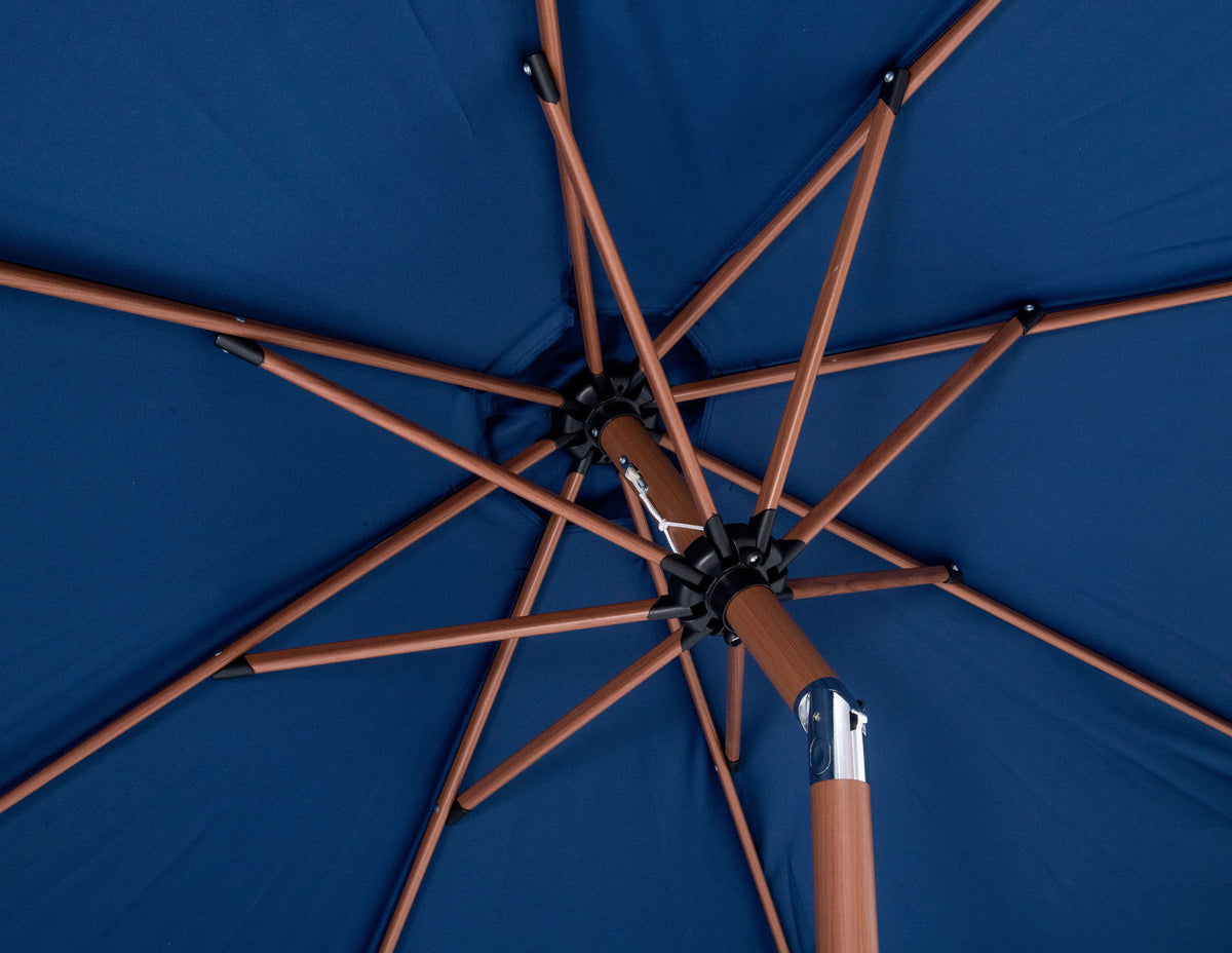 Amalfi - Patio Umbrella - Light Brown Base / Light Brown Pole