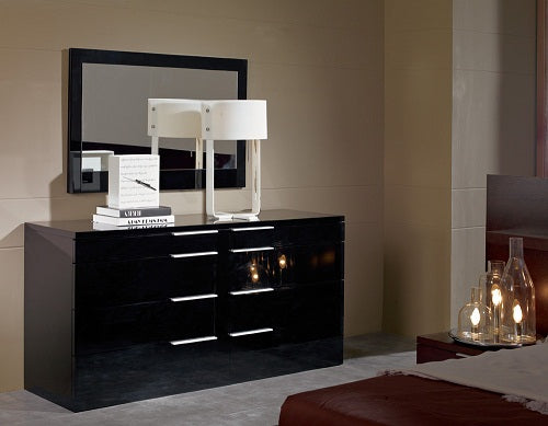 Portofino Adjustable Leatherette Bed with built-in Nightstands