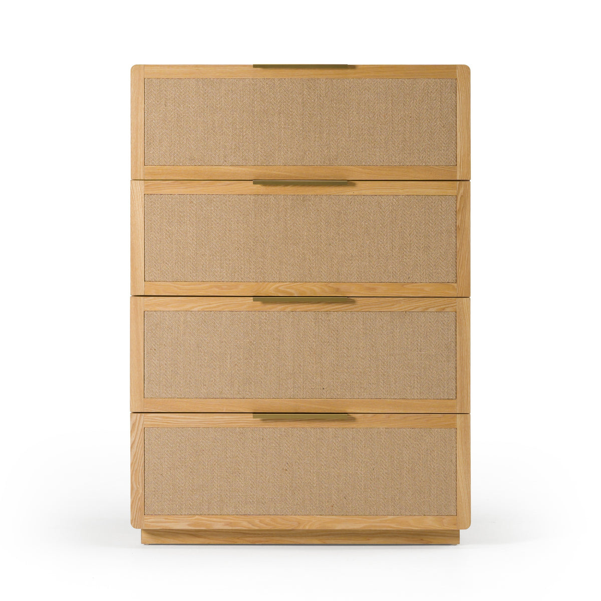 Gavin - Modern Natural Ash + Rattan Chest