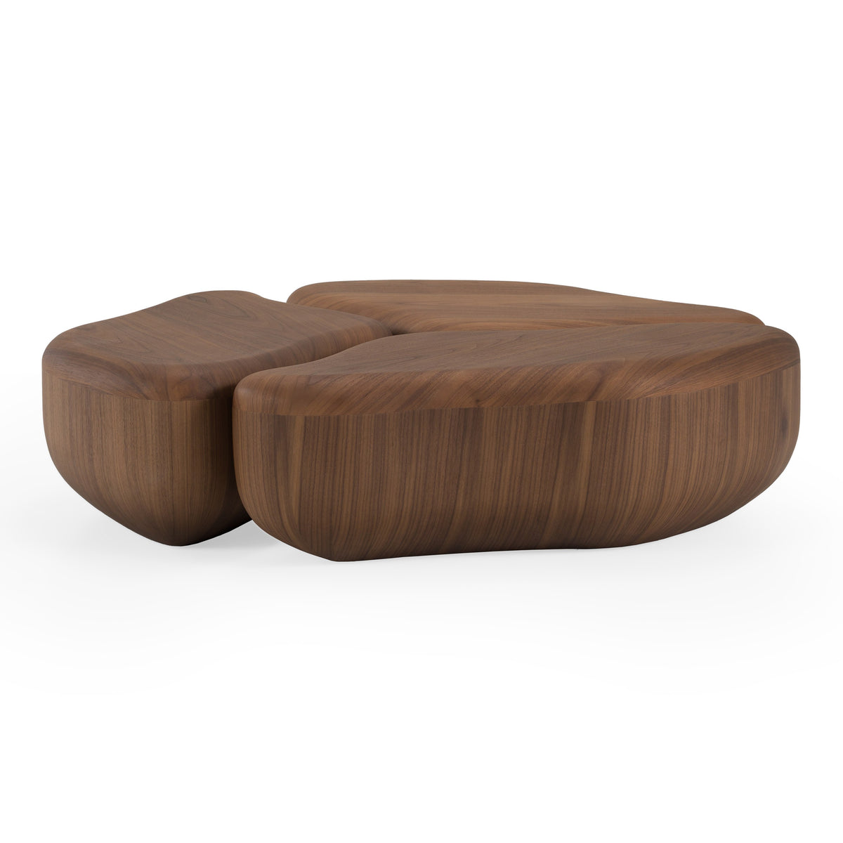 Gimbal - Modern 3-Piece Walnut Coffee Table - original 1