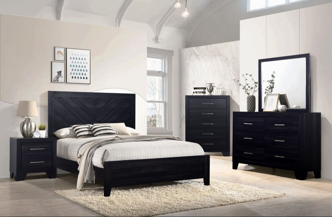 Fable Rustic Cherry Bedroom Set - Original