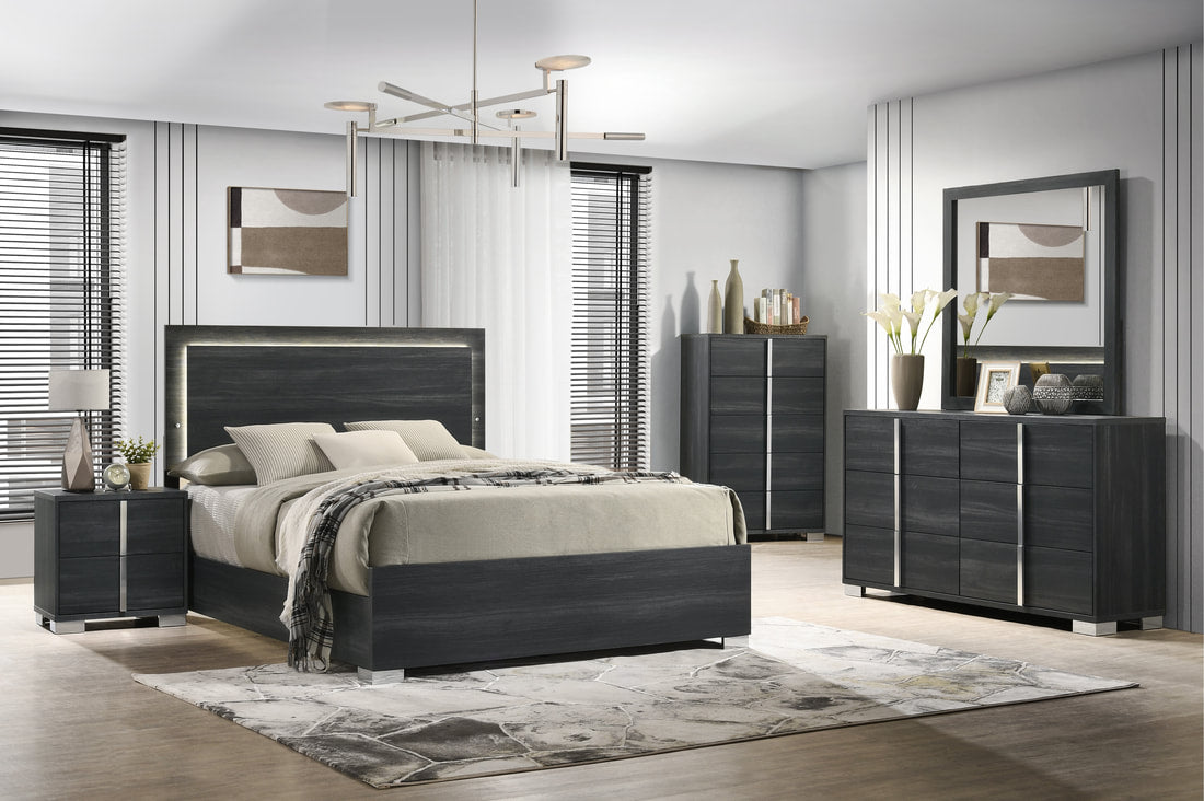 Halcyon Heritage Oak Bedroom Set - Original