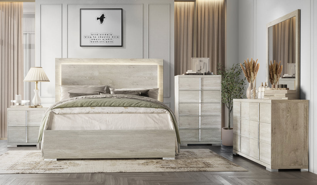 Jewel Manor Walnut Bedroom Set - Original