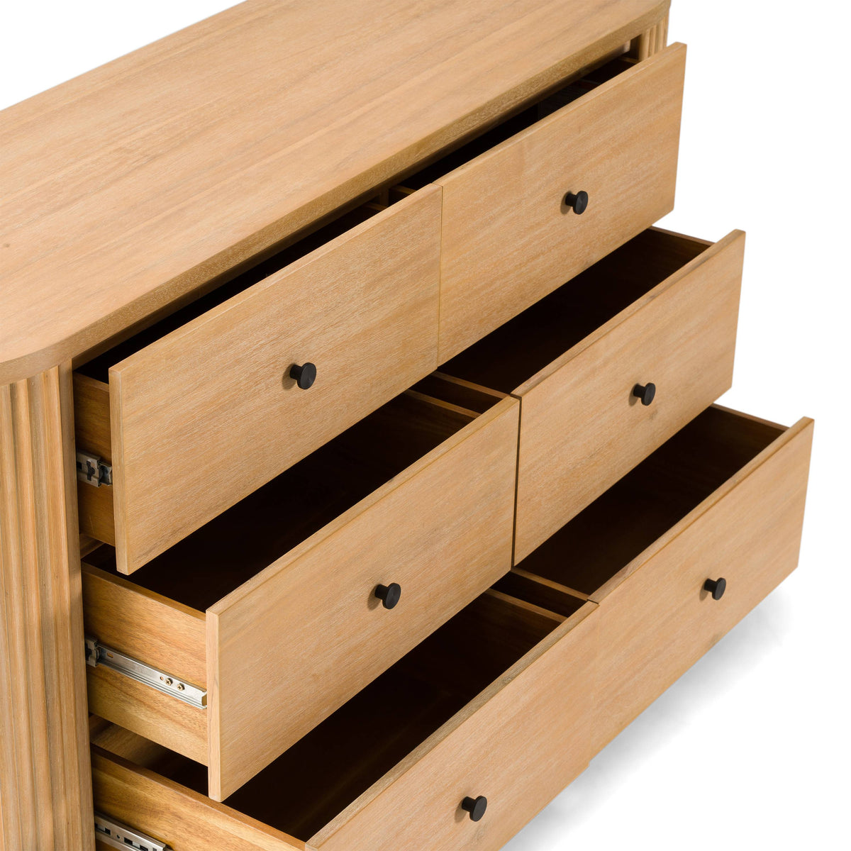 Jacobson - Modern Natural Acacia Dresser - original 3