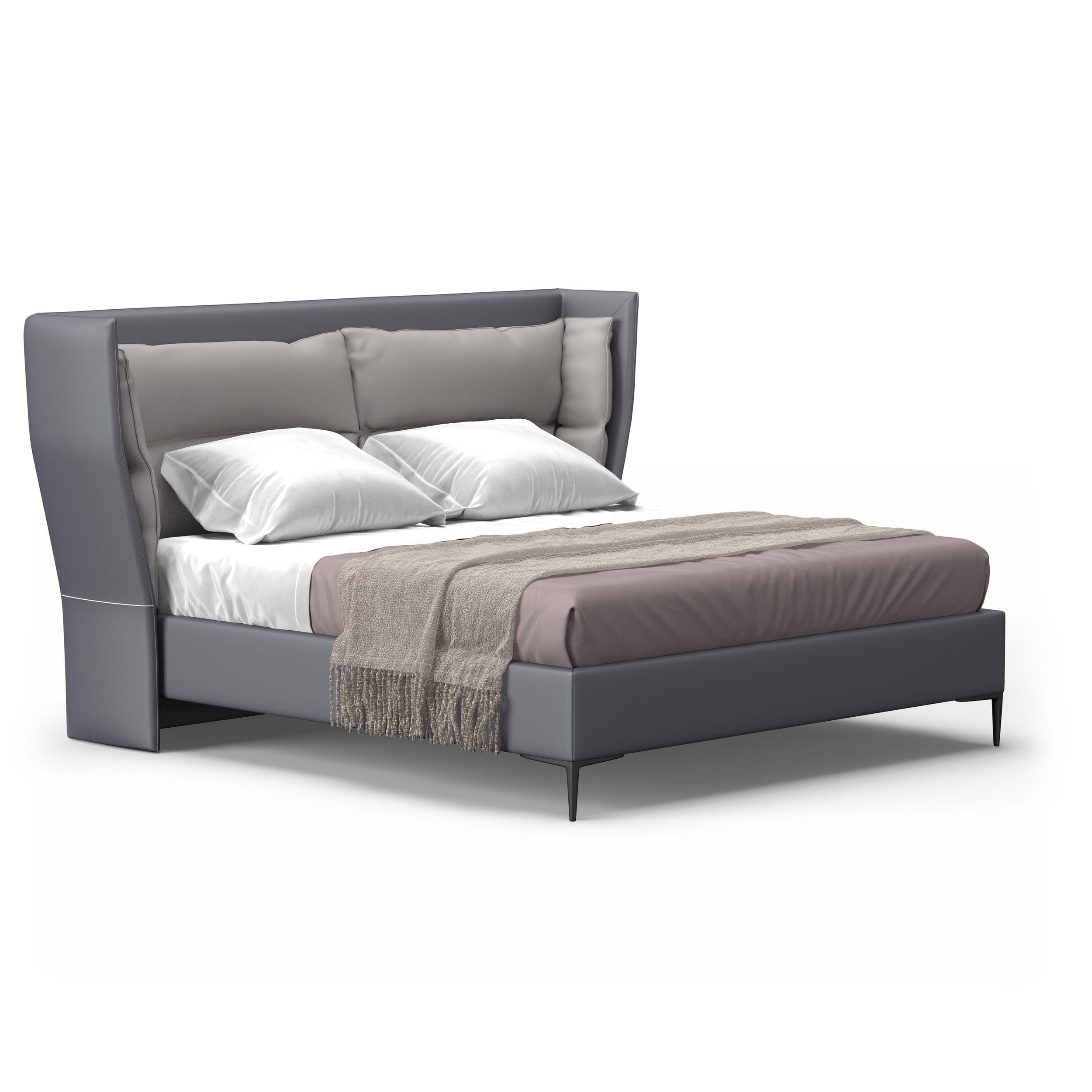 Modrest Jolene - Modern Grey Bedroom Set
