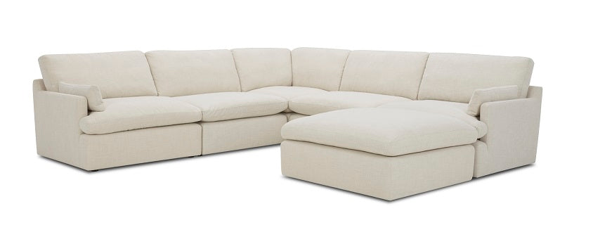 Danica - Modern Beige Sectional Sofa