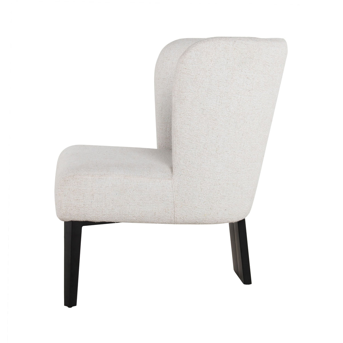 Ladean - Modern White Accent Chair