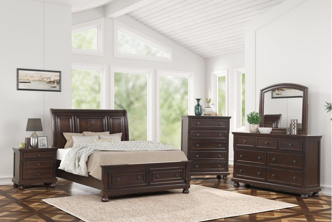 Noelle White Bedroom Set - Original