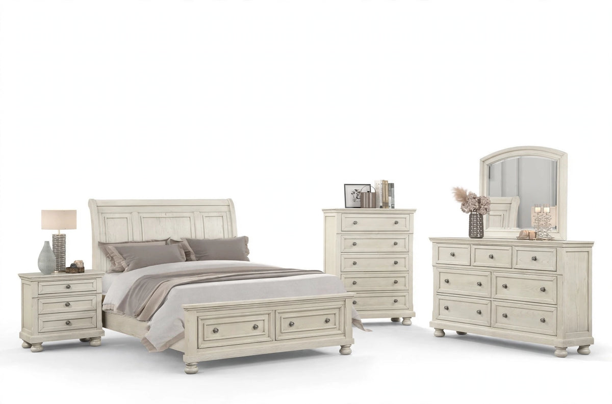 Reverie Natural Oak Bedroom Set